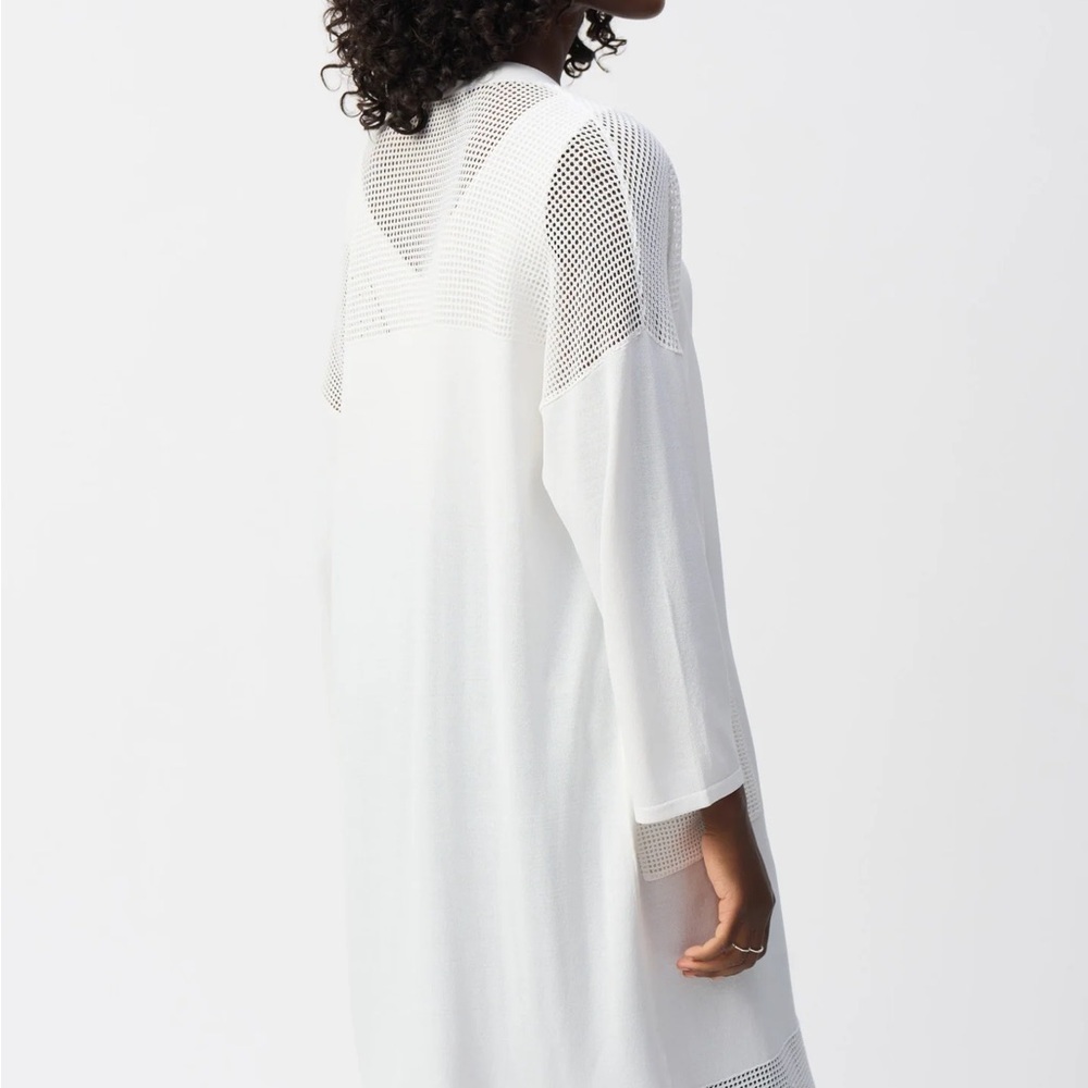 Joseph Ribkoff White Cover Up - Picture 3 of 11